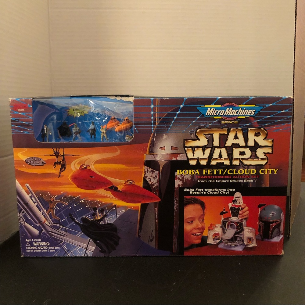 Star Wars Micro Machines Boba Fett/Cloud City Playset - Picture 14 of 14